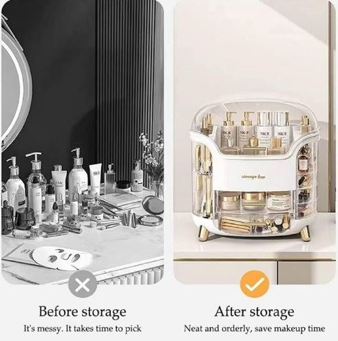Luxury Desktop Cosmetic Organizer