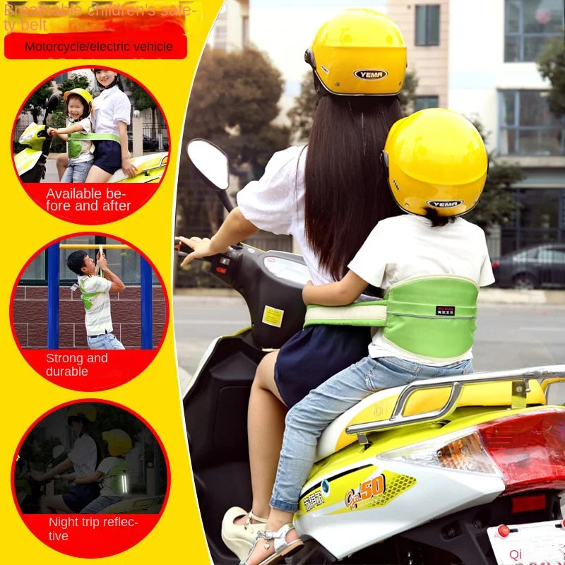 Motorcycle Adjustable Safety Belt For Children
