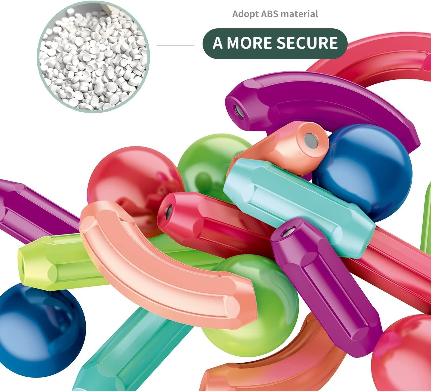 Magnetic Building Sticks toys for Kids Ages 3+ STEM Learning Educational Toys Magnetic Balls