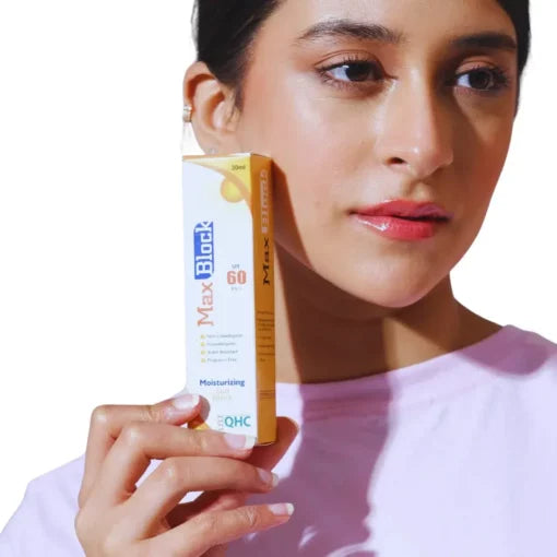 QHC Max Block SPF 60 Moisturizing Sunblock 30ml