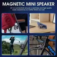 Outdoor Magnetic Bluetooth Speaker Wireless Portable Travel Stereo Speaker