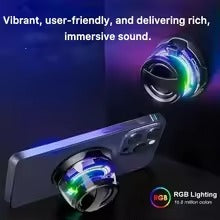 Outdoor Magnetic Bluetooth Speaker Wireless Portable Travel Stereo Speaker