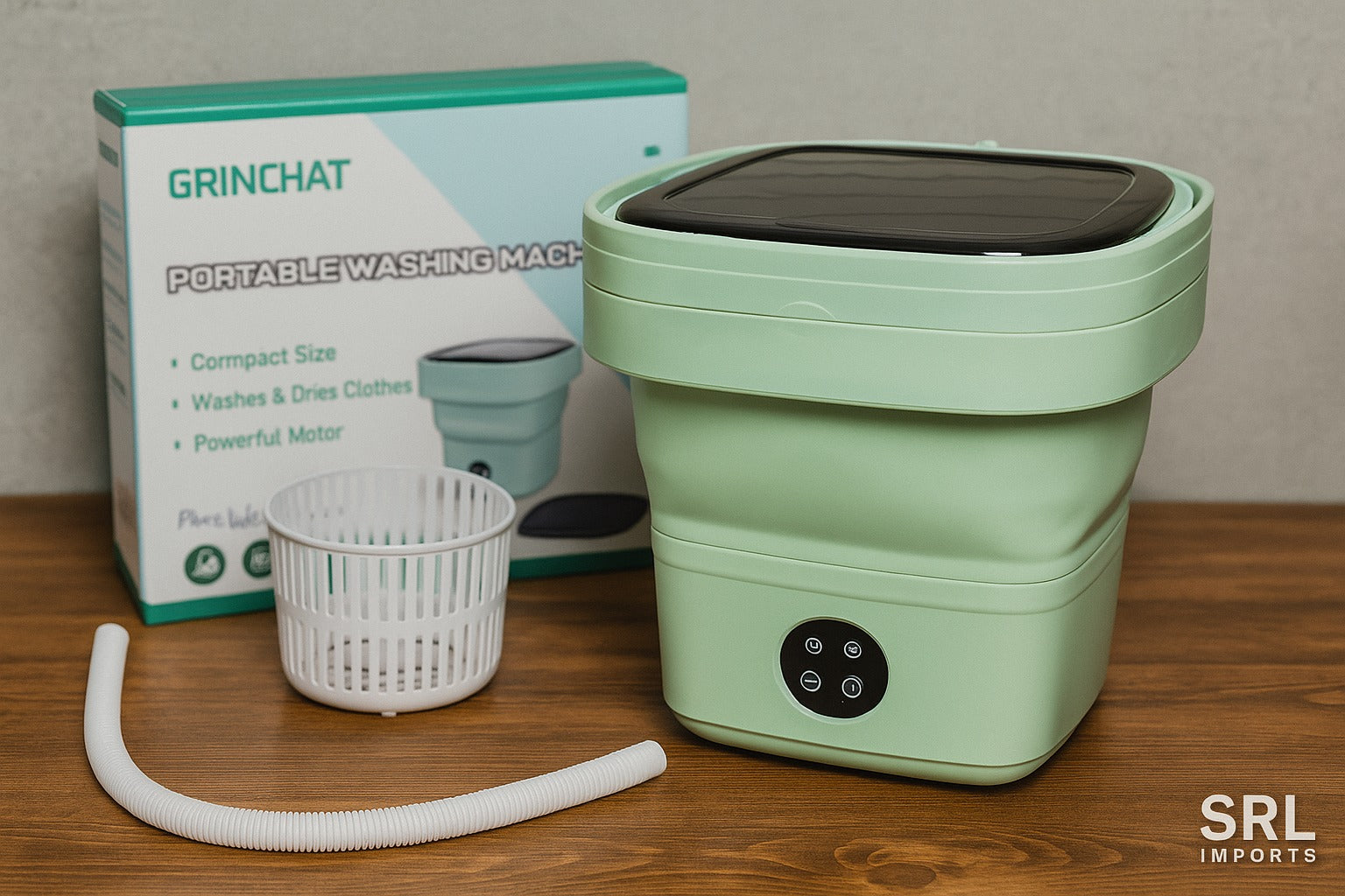 Portable Washing Machine, Mini Washer 11L High Capacity with 3 Modes