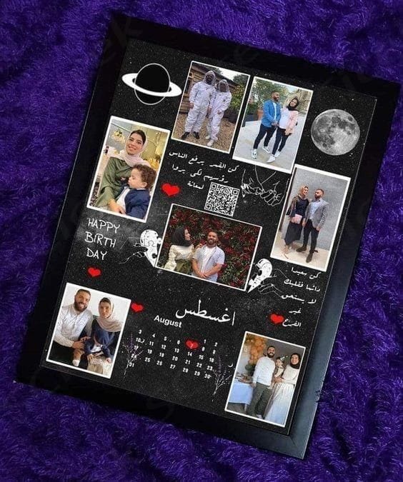 Customized Wall Hanging & Table Stand Frames – Multiple Sizes Available
