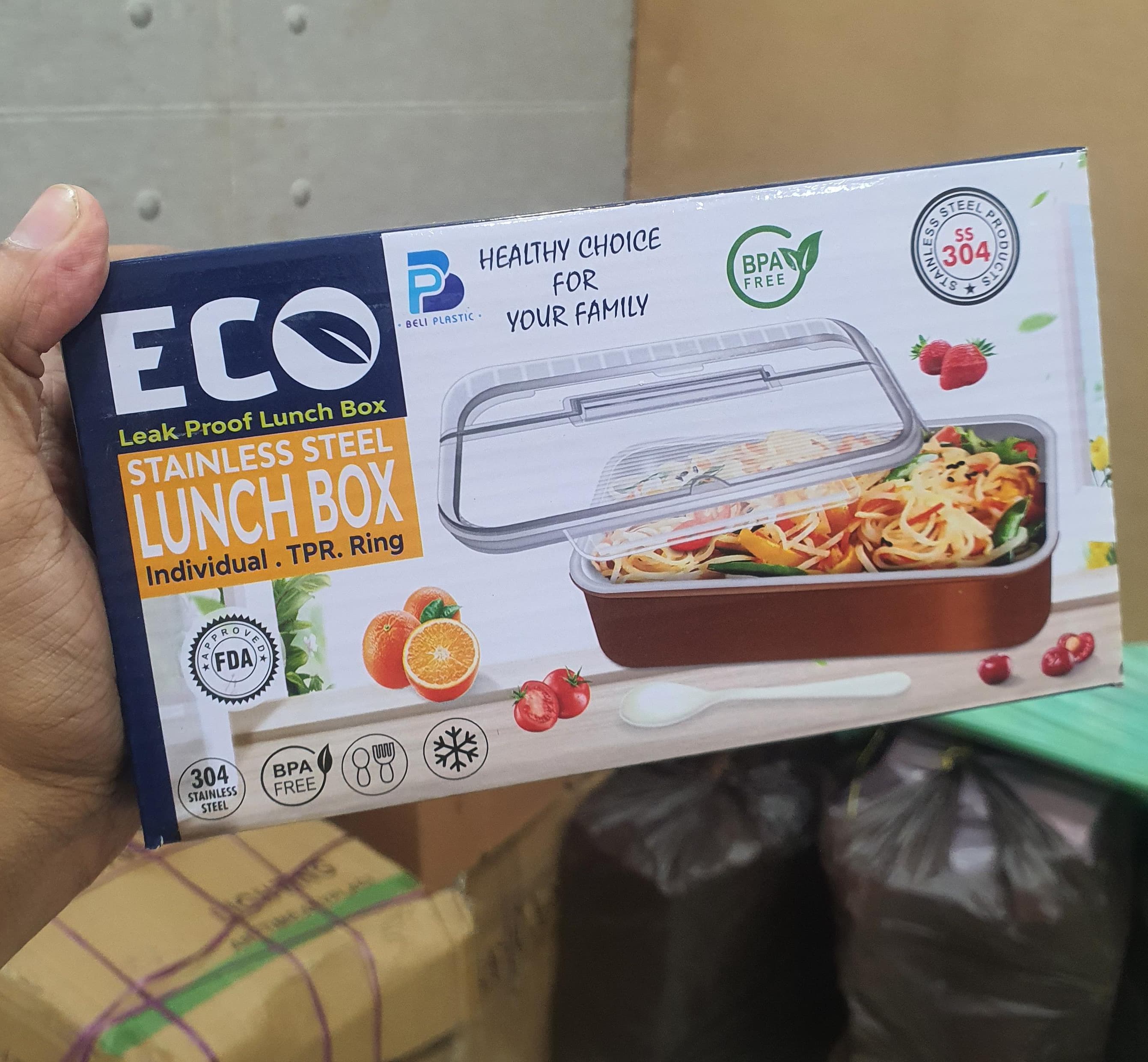 Eco Lunch Box Stainless Steel