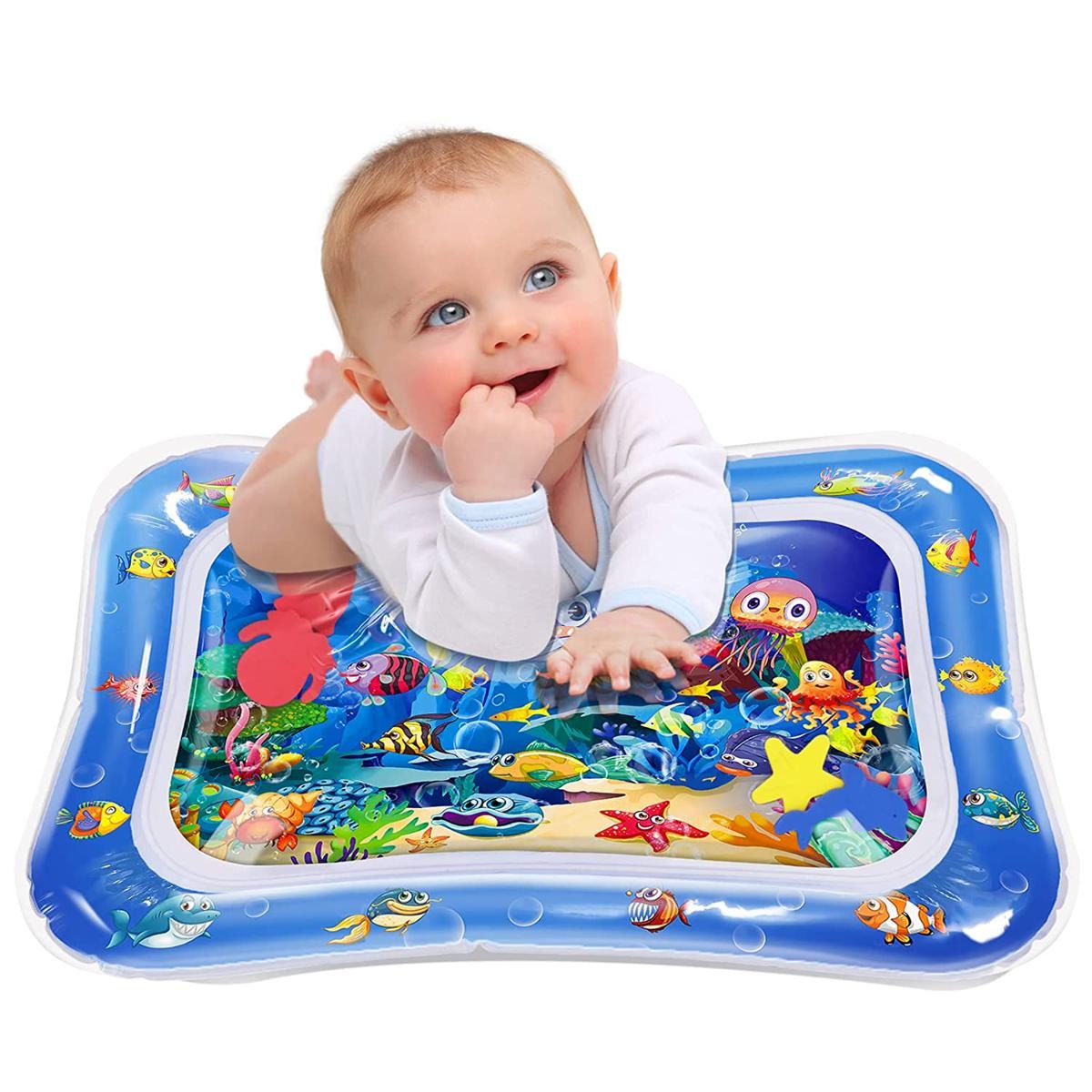 Inflatable Tummy Time Mat, Premium Baby Water