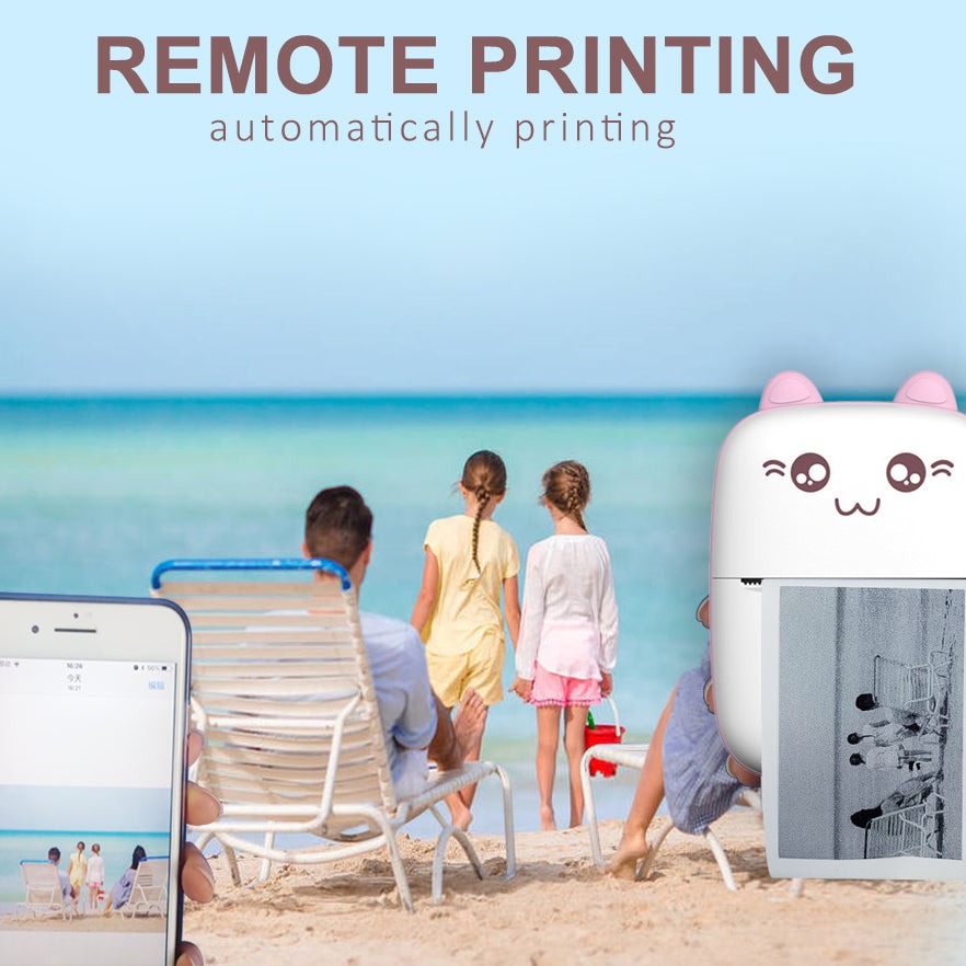 Imported Mini Portable Bluetooth Thermal Printer