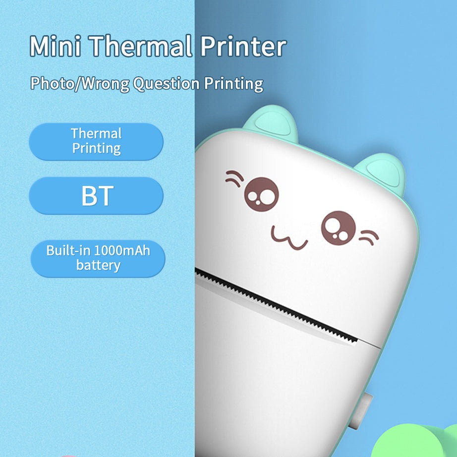 Imported Mini Portable Bluetooth Thermal Printer