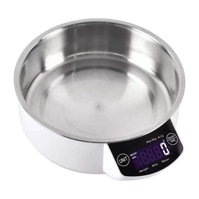 Weighing Coloured Manual Talking Waterproof Kitchen Scale