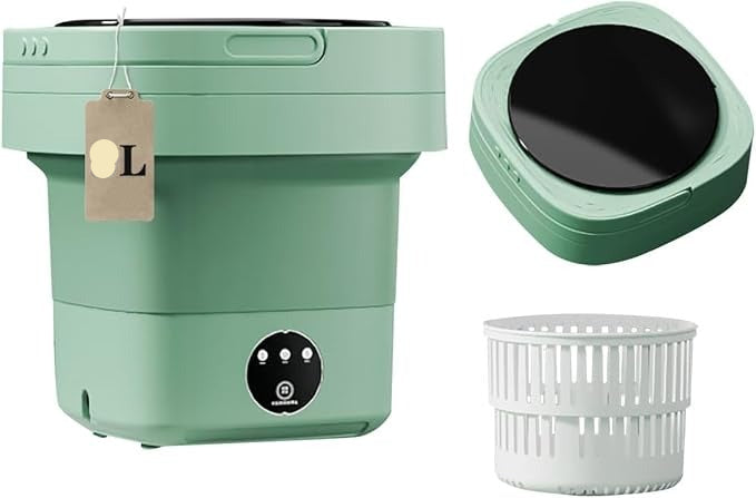 Portable Washing Machine, Mini Washer 11L High Capacity with 3 Modes