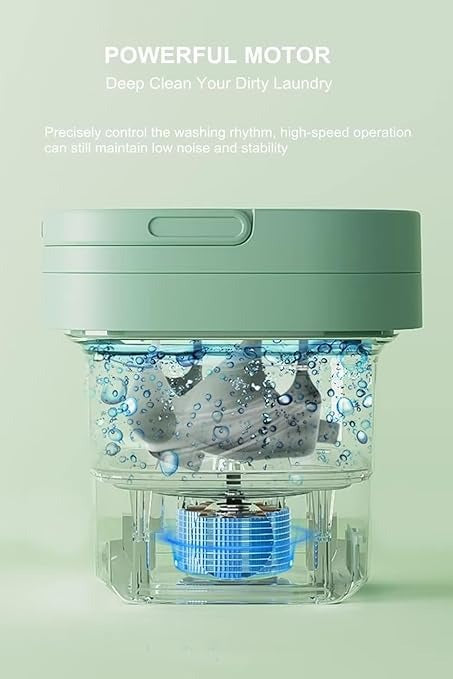 Portable Washing Machine, Mini Washer 11L High Capacity with 3 Modes