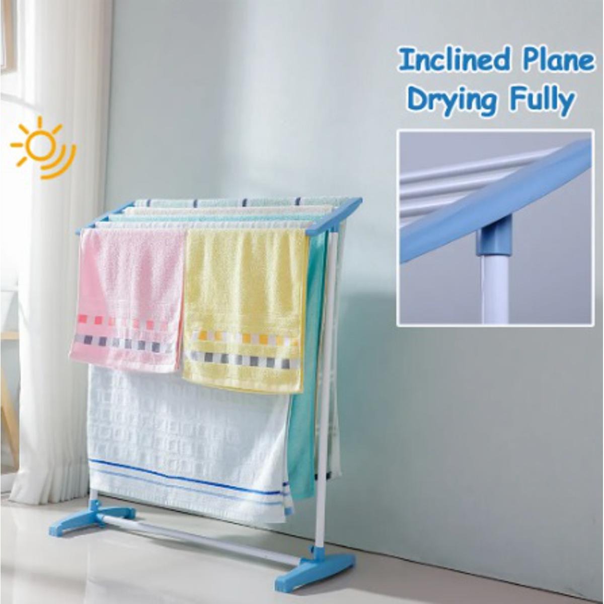 Fabric Floor Towel Rack Trouser Rack